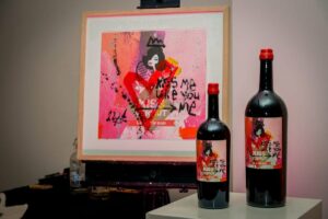 “Ca Sa Miss” is written with a V for vermouth